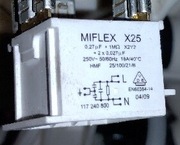 Elektrolux ESL46010; filtr szumów, kondensator, przekaźnik, zmywarki.