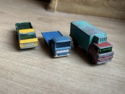 Matchbox Lesney ciężarówki tir 3 sztuki modele samochodów