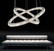 Lampa wisząca WOBAKO OLIVIA żyrandol LED kryształki 36W 