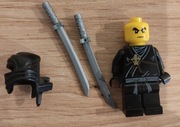 LEGO minifugurki ninjago Cole Golden weapon njo006