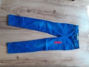 Spodnie jeansowe niebieskie, skinny,  11-12 lat, 152 cm