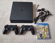 Konsola Sony PlayStation PS4 500Gb 2x pad kable gra