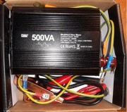 Przetwornica inwerter 12V/230V 500VA 