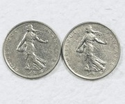 Moneta 1 FRANC FRANK FRANCJA 1960