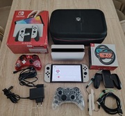 Tanio Zestaw Nintendo switch OLED karta SD 128GB przeróbka chip cfw 