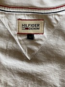 TSHIRT BLUZKA KOSZULKA HILFIGER DENIM BIAŁA