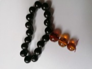 Różaniec mala bursztyn 51gr 