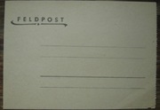 Niemcy Kartka pocztowa niemiecka Feldpost blankiet