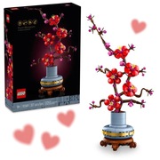 LEGO Botanicals Plum Blossom Kwiat Śliwy Prezent Premium Walentynki