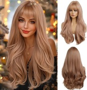 Peruka syntetyczna oufei jak prawdziwe włosy bez szkodliwych substancji