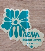 Naklejka na walizkę vintage rarytas 