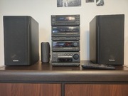 Mini wieża TECHNICS CH700 - kolumny, pilot, kable