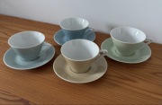 Porcelanowy zestaw kawowy z lat 70 Lilien Porzellan Austria