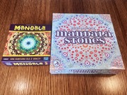 dwie gry planszowe Mandala i Mandala Stones