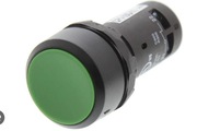 Przycisk CP1-10G-11 płaski zielony 1NO+1NC monostabilny 