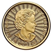 niedźwiedź polarny moneta 1/10 uncji złota Kanada mennica dowód zakupu