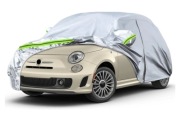 Pokrowiec czarny Fiat 500 i małych samochodów 