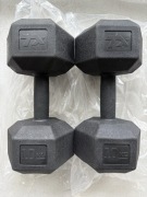 Hantle 2x10kg hex obciążenie