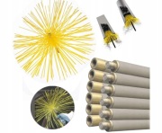 Zestaw do czyszczenia komina przepychacz 14 m