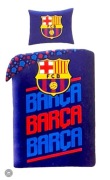 Komplet pościeli FC BARCELONA 160x200 + 70x80 