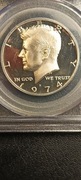 Half Dollar 1974-S PCGS PR 69 DCAM PROOf 