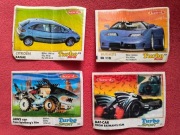 Obrazki z gum Turbo Kent lata 90 i nowsze zestaw