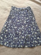 Spódnica damska midi kwiaty Marks&Spencer wiskoza poliester L XL