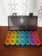 Całotygodniowej pudełko na leki