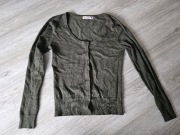 MONNARI kardigan cienki sweter zapinany khaki S