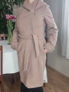 ZARTEX piękny wiosenny płaszcz z wełną j.nowy 38