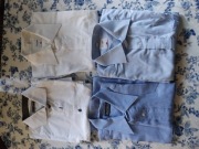 Koszule męskie XL 4 sztuki bawełna 100%