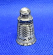 Naparstek Kolekcjonerski Pewter  - Thomas Jefferson Memorial Washington