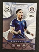 Match Attax 2025/2026 ENZO FERNADEZ nr.PL3 PLATINUM PULL