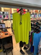 Zielona tunika biust 160 uniwersalna