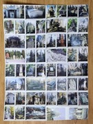 Zestaw przewodników i pocztówek - Lwów - cmentarz Łyczakowski