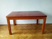 Duży stół Black Red White - z litego drewna, szerokość: 140-180 cm