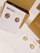 Kolczyki michael kors pudełko paragon 