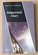 Odpowiedź wiary, Hans Urs von Balthasar 