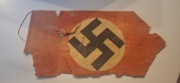 Papierowa flaga chorągiewka UNIKAT III Rzesza Niemiecka swastyka