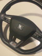 SEAT LEON 3 III IBIZA 6J FL KIEROWNICA FR SKORA IGŁA + AIRBAG