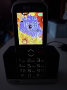 Telefon dla seniora Maxcom MM720 ze stacją ładującą sprawny 