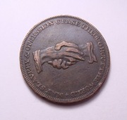 Wielka Brytania żeton niewolnika XVIII w