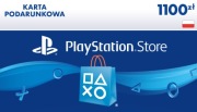 PlayStation Network Karta podarunkowa doładowanie 1100 PLN