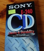 Kaseta VHS Sony folia