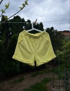 Szorty spodenki cytrynowe żółte yellow bawełna cotton Whysoserious L/40