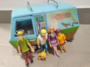 SCOOBY-DOO AUTO MYSTERY MACHINE + FIGURKI