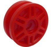 LEGO RIM NARROW 18X7 W HOLE RED 6048859/13971