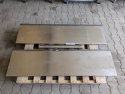 Półka ścienna regulowana podwójna Stalgast 1500x380