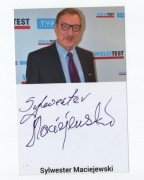 Sylwester Maciejewski, autograf, aktor, ranczo