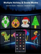 Inteligentne lampki świąteczne kurtyna świetlna led400 Animacje wzory